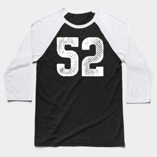 Fifty Two 52 Baseball T-Shirt